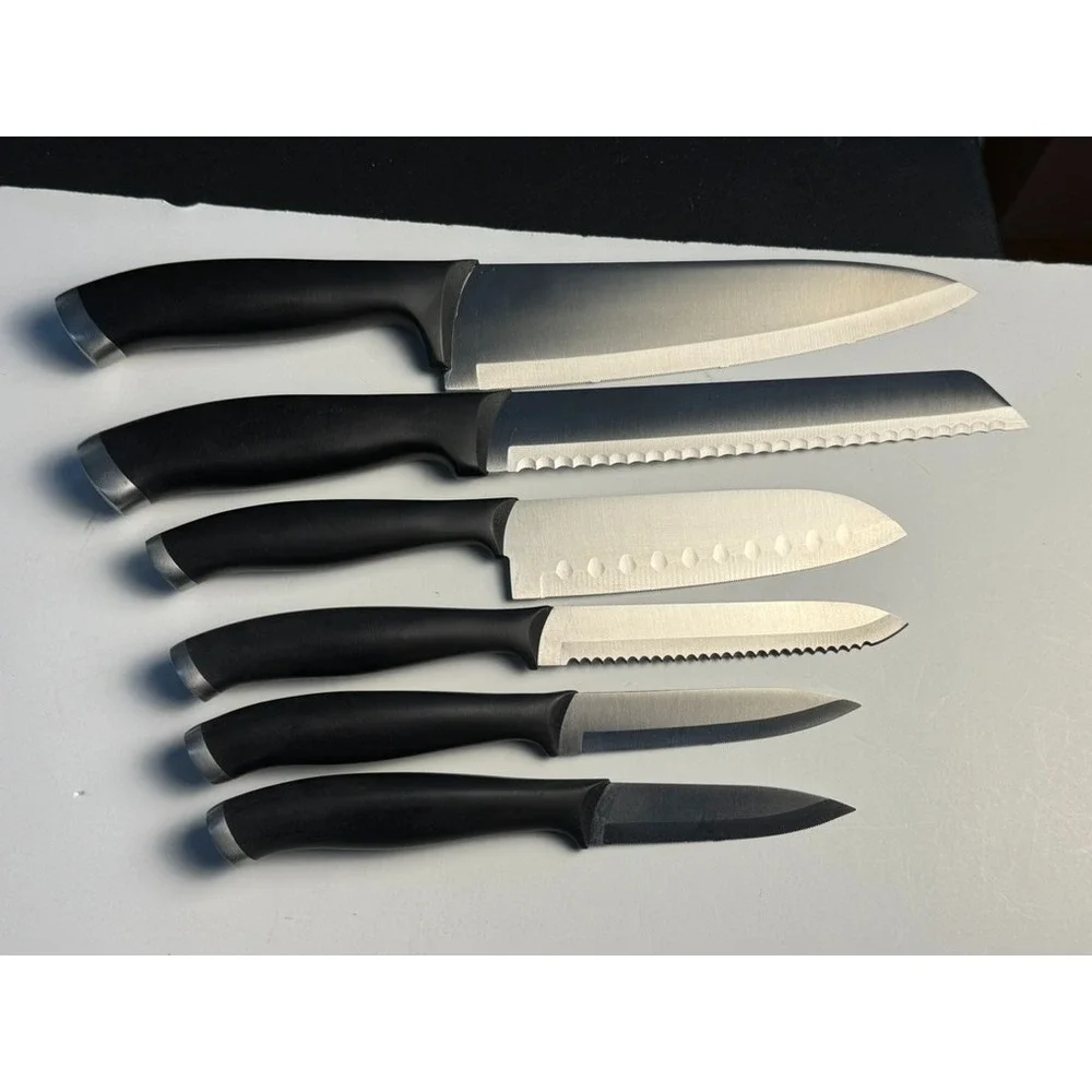 HENCKELS International Silvercap 6-Piece Starter Knife Set MICRO Serrated Edge